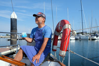 割ッ烹レ ベーシックエプロン ロイヤルブルー 150g(オーガニックコットン100%) ※他商品との同梱不可