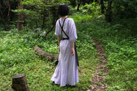 割ッ烹レ ベーシックエプロン ブラック 150g(オーガニックコットン100%) ※他商品との同梱不可