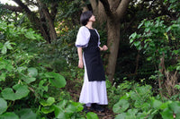 割ッ烹レ ベーシックエプロン ブラック 150g(オーガニックコットン100%) ※他商品との同梱不可