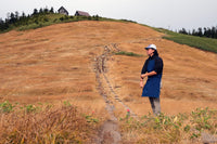 割ッ烹レ クオリティ エプロン 藍紺<ICON> 150g(オーガニックコットン100%)※他商品との同梱不可