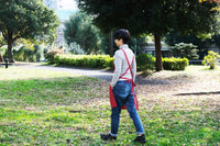 割ッ烹レ ベーシックエプロン レッド 150g(オーガニックコットン100%)※他商品との同梱不可