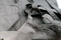 割ッ烹レ ベーシックエプロン チャコールグレイ 120g(オーガニックコットン100%)※他商品との同梱不可