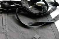 割ッ烹レ ベーシックエプロン チャコールグレイ 120g(オーガニックコットン100%)※他商品との同梱不可