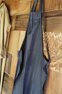 割ッ烹レ ベーシックエプロン チャコールグレイ 120g(オーガニックコットン100%)※他商品との同梱不可